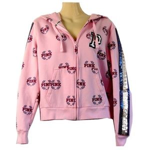 Victoria’s Secret Pink limited edition BLING hoodie